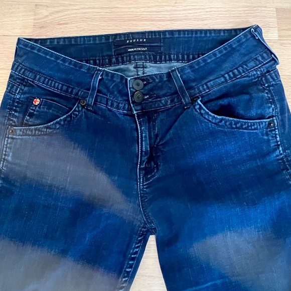 Hudson Women’s Jeans Flap Pocket Boot Cut Size 29 - Picture 4 of 8